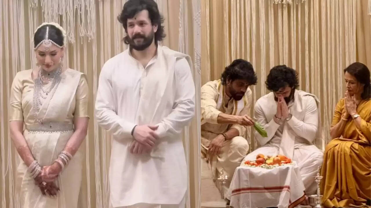 अखिल अक्किनेनी और जैनब रावजी की भव्य शादी