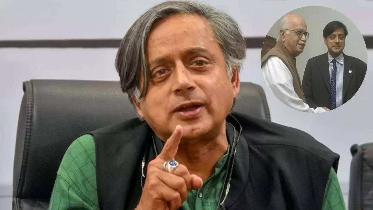 शशि थरूर ने एल. के. आडवाणी की 98वीं जयंती पर की प्रशंसा, कांग्रेस ने लिया अलग रुख
