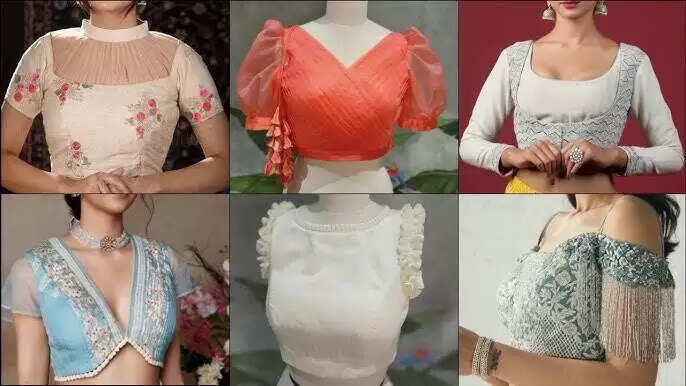 फैशनेबल ब्लाउज़ डिज़ाइन जो आपके लुक को बनाएंगे खास