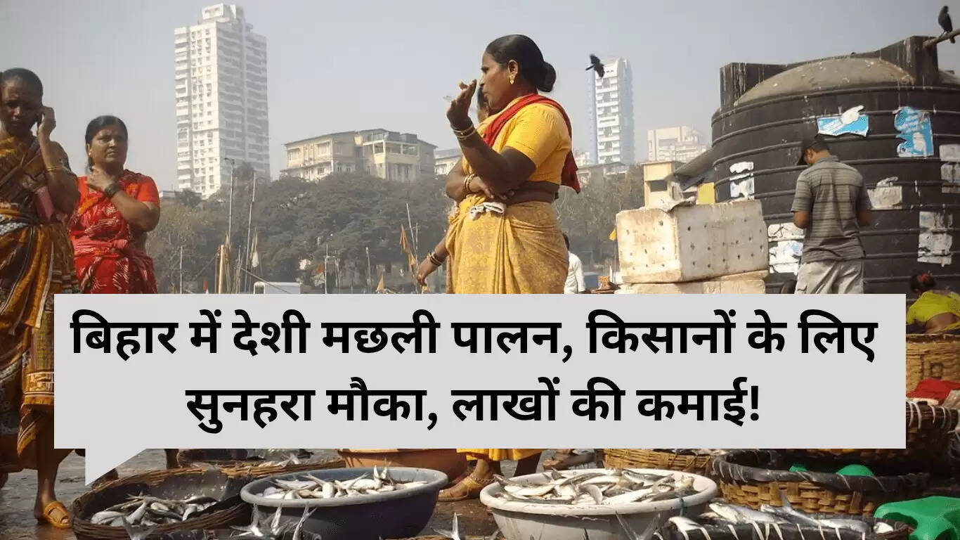 बिहार में देशी मछली पालन: किसानों के लिए सुनहरा अवसर