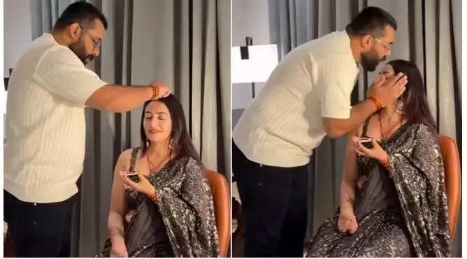 चंद्रिका दीक्षित का नया वीडियो: विवादों के बीच माफी और रोमांटिक पल