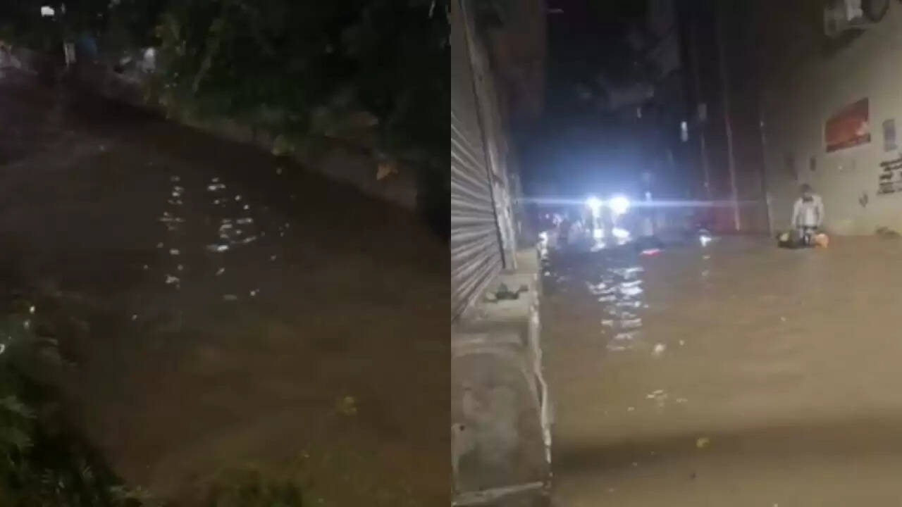 गुरुग्राम में बारिश से बाढ़ की स्थिति, जल निकासी व्यवस्था पर उठे सवाल