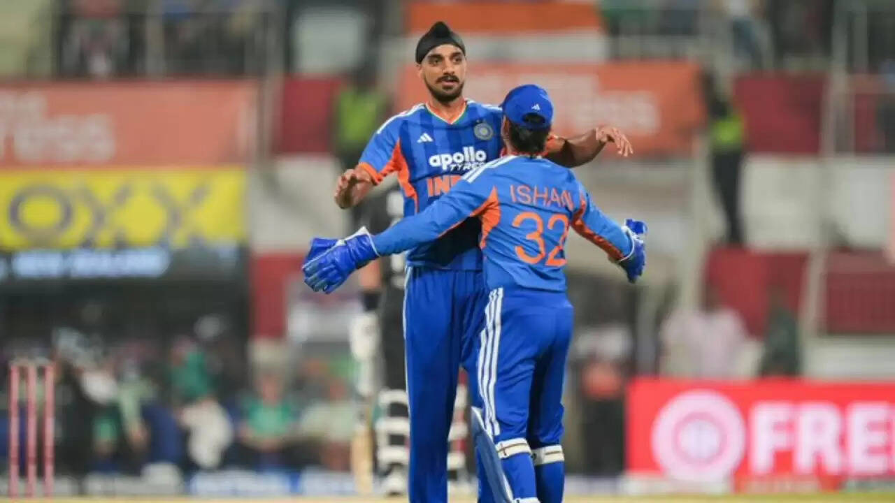भारत ने न्यूजीलैंड के खिलाफ टी20 सीरीज 4-1 से जीती, अर्शदीप ने बनाया नया रिकॉर्ड