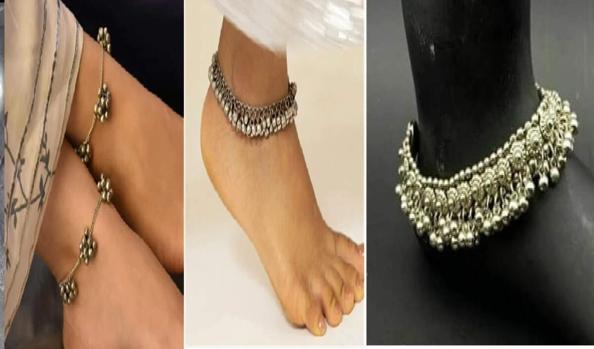 घुंघरू पायल के आकर्षक डिजाइन: अपने पैरों को सजाने के लिए बेहतरीन विकल्प