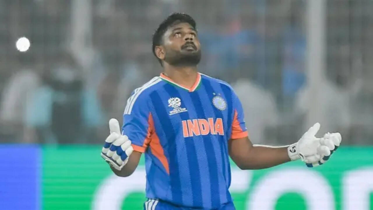 संजू सैमसन ने टी20 वर्ल्ड कप में बनाया नया रिकॉर्ड