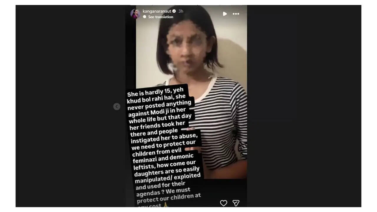 कंगना रनौत ने किशोरी के माफीनामे पर दी प्रतिक्रिया