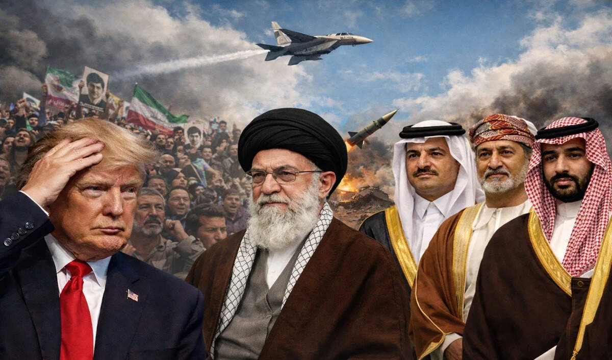 ईरान पर हमले की चेतावनी: सऊदी, कतर और ओमान का अमेरिका को संदेश