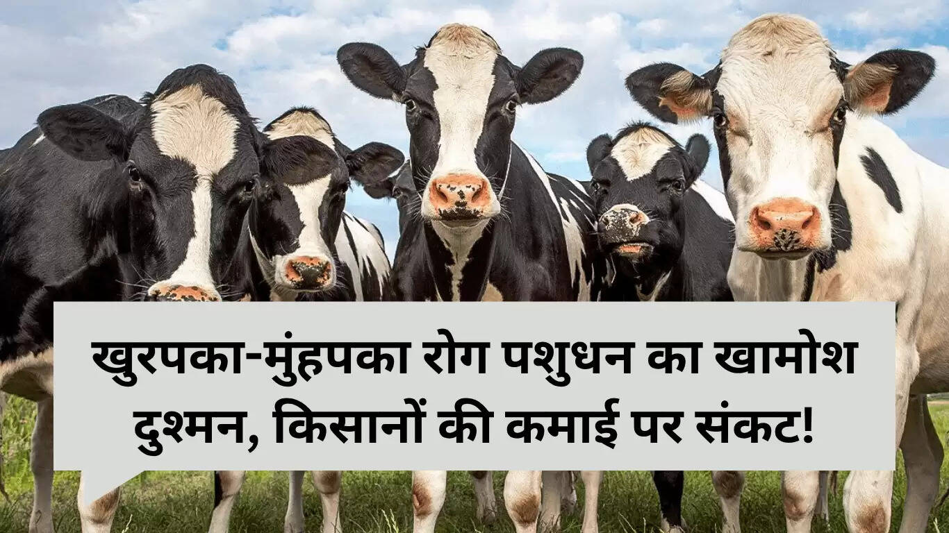 खुरपका-मुंहपका रोग: किसानों के लिए एक गंभीर खतरा