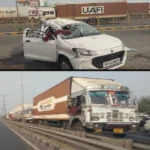 दिल्ली-आगरा हाईवे पर भीषण सड़क दुर्घटना, दो की मौत और कई घायल