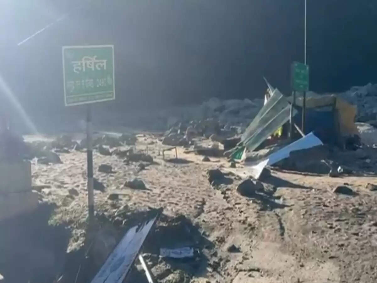 उत्तराखंड में बादल फटने से हर्षिल क्षेत्र में भारी तबाही