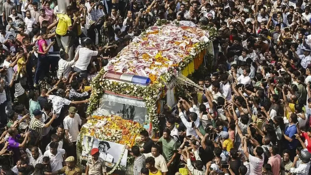 जुबीन गर्ग की अंतिम विदाई: असम ने खोया एक संगीत सम्राट