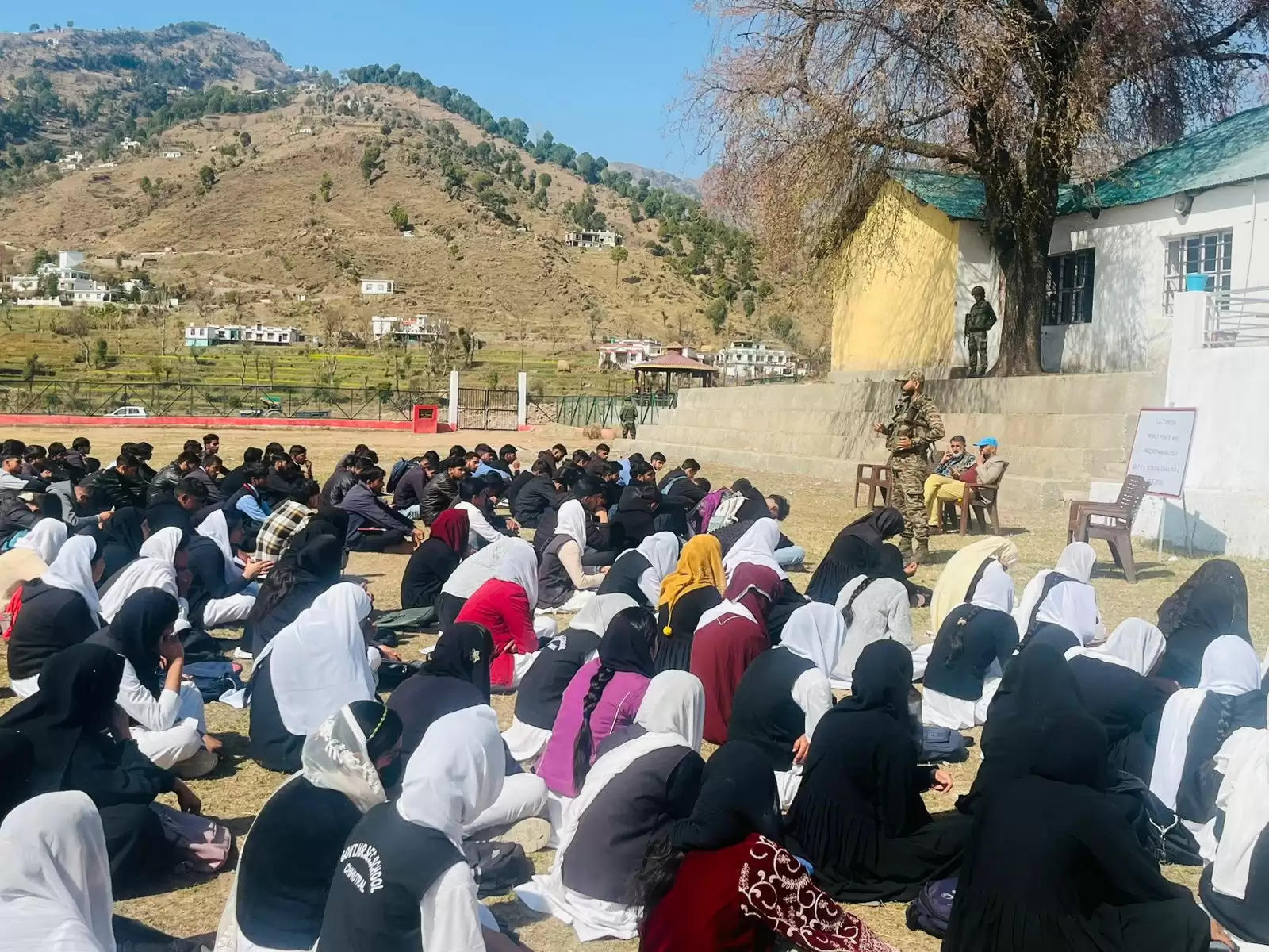 भारतीय सेना ने विश्व शांति समझ दिवस का किया आयोजन