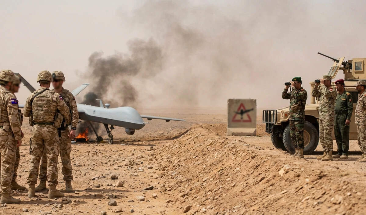 पश्चिमी इराक में अमेरिकी विमान दुर्घटना: रणनीतिक विफलता का संकेत