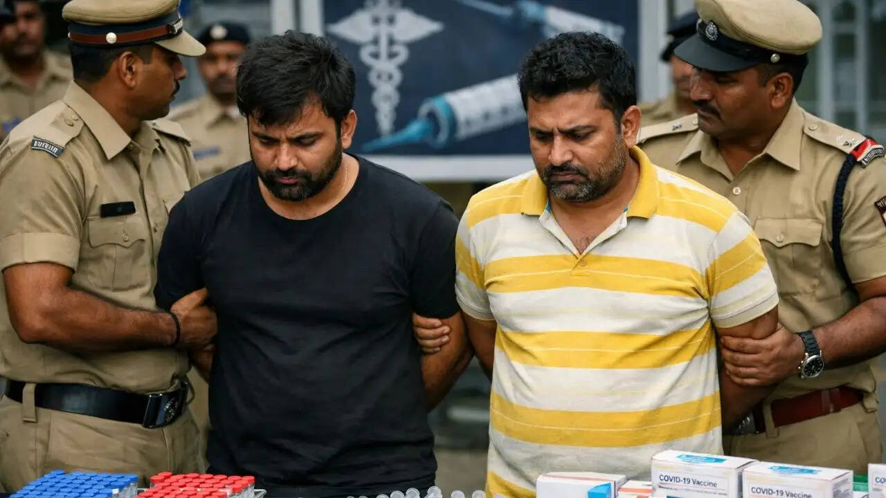 गुरुग्राम में नकली मौनजारो इंजेक्शन बनाने वाले गिरोह का भंडाफोड़