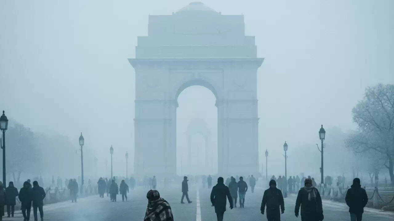 दिल्ली में कड़ाके की ठंड, न्यूनतम तापमान 8.7 डिग्री सेल्सियस