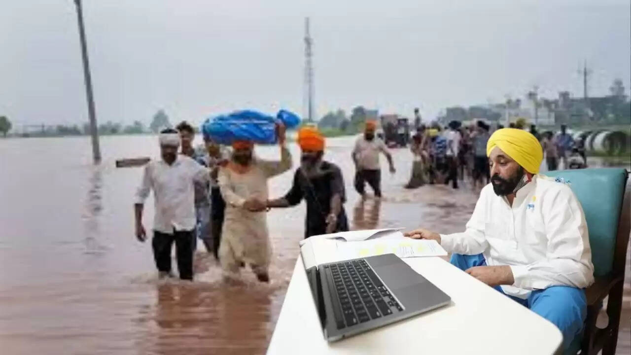 पंजाब में बाढ़: सरकार ने किसानों के लिए मुआवजे की घोषणा की