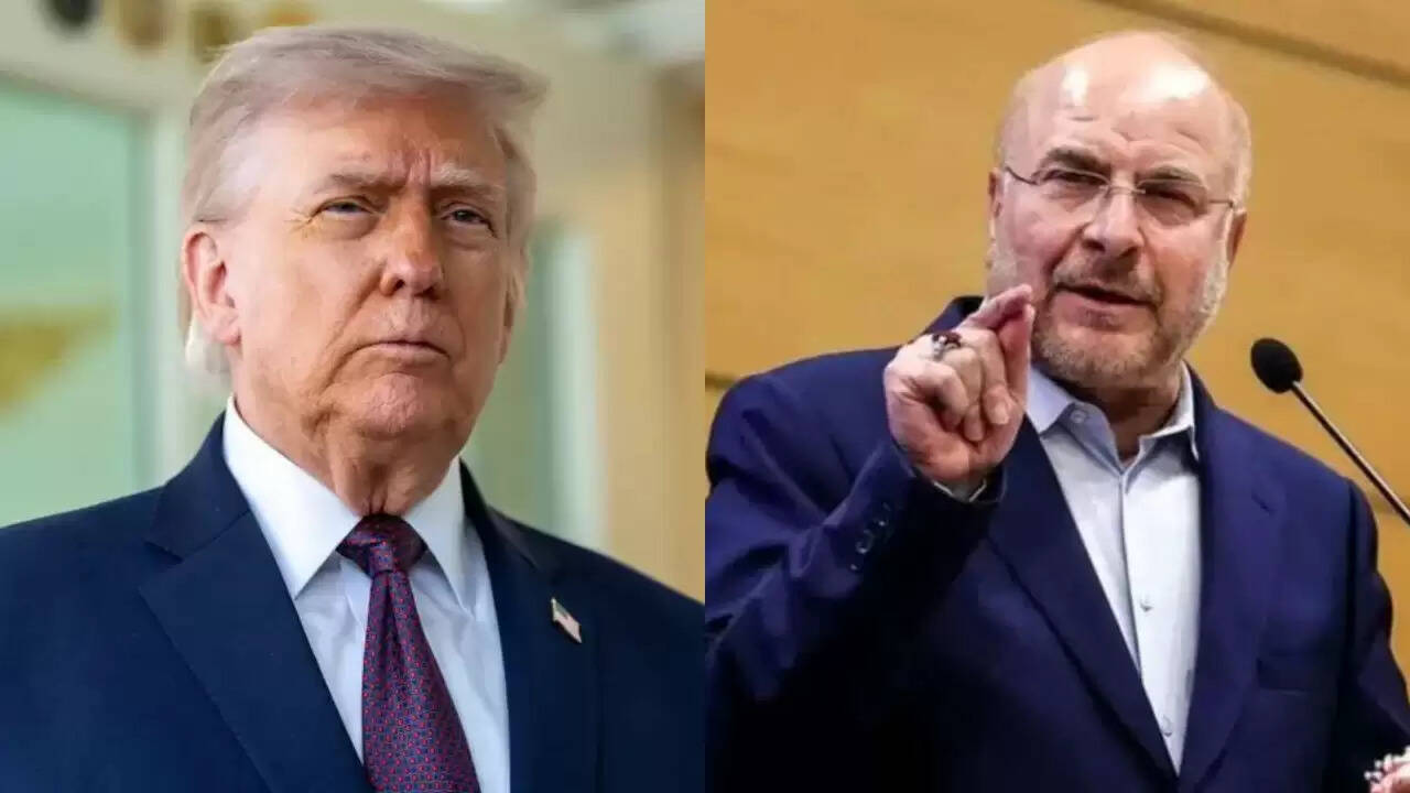 ईरान और अमेरिका के बीच बढ़ते तनाव: ट्रंप के दावों पर कलीबाफ का तीखा जवाब