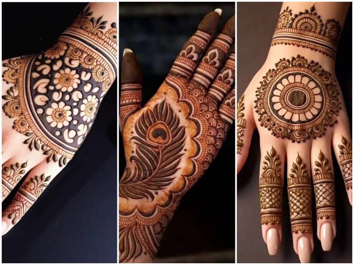 ओणम के लिए खूबसूरत 3D मेहंदी डिज़ाइन के आइडियाज