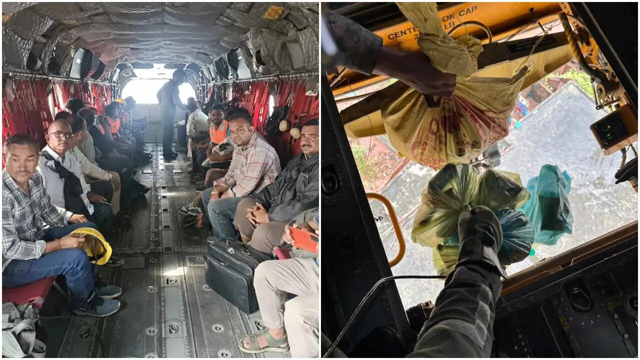 जम्मू में बाढ़ राहत कार्य: भारतीय वायुसेना का बड़ा अभियान