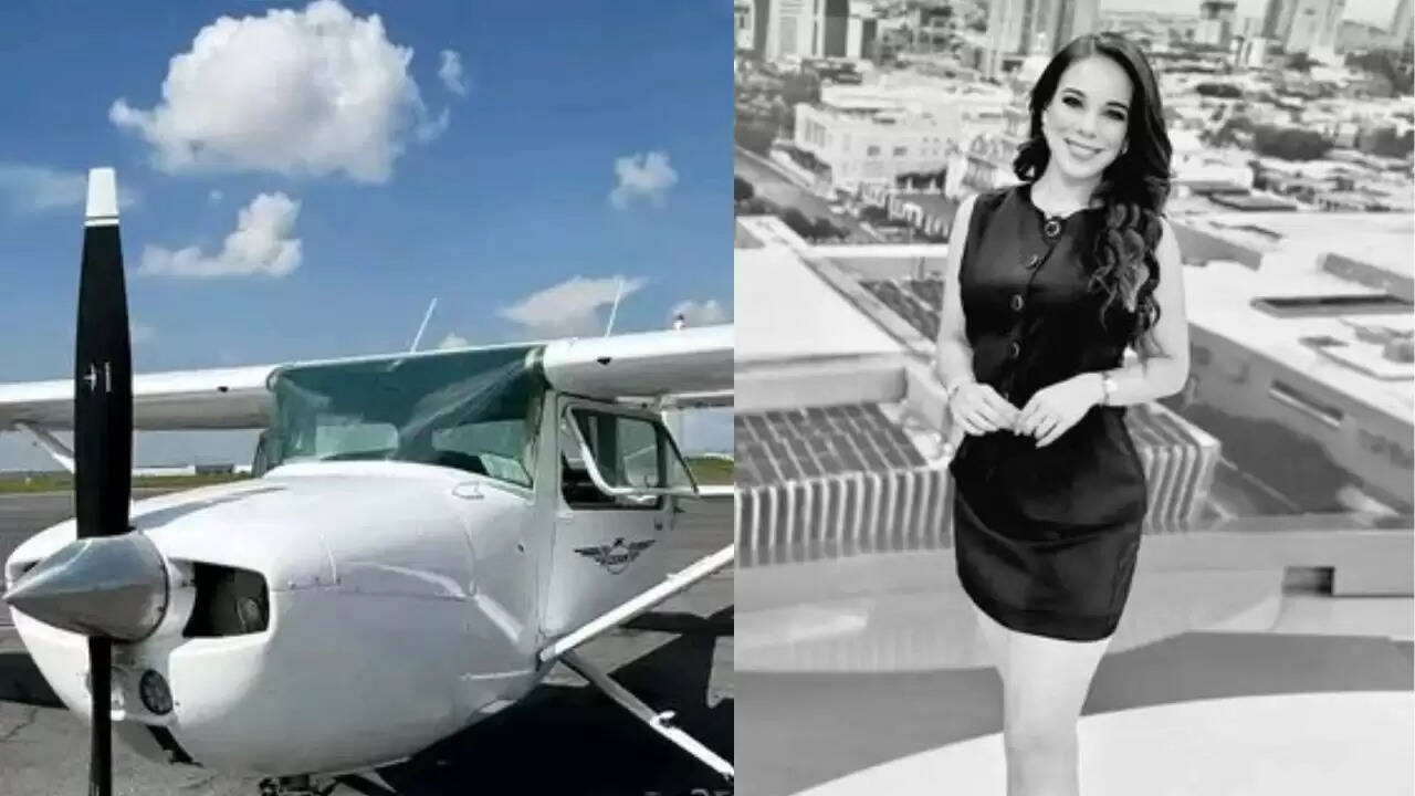मेक्सिको की टीवी एंकर डेबोरा एस्ट्रेला की विमान दुर्घटना में मौत