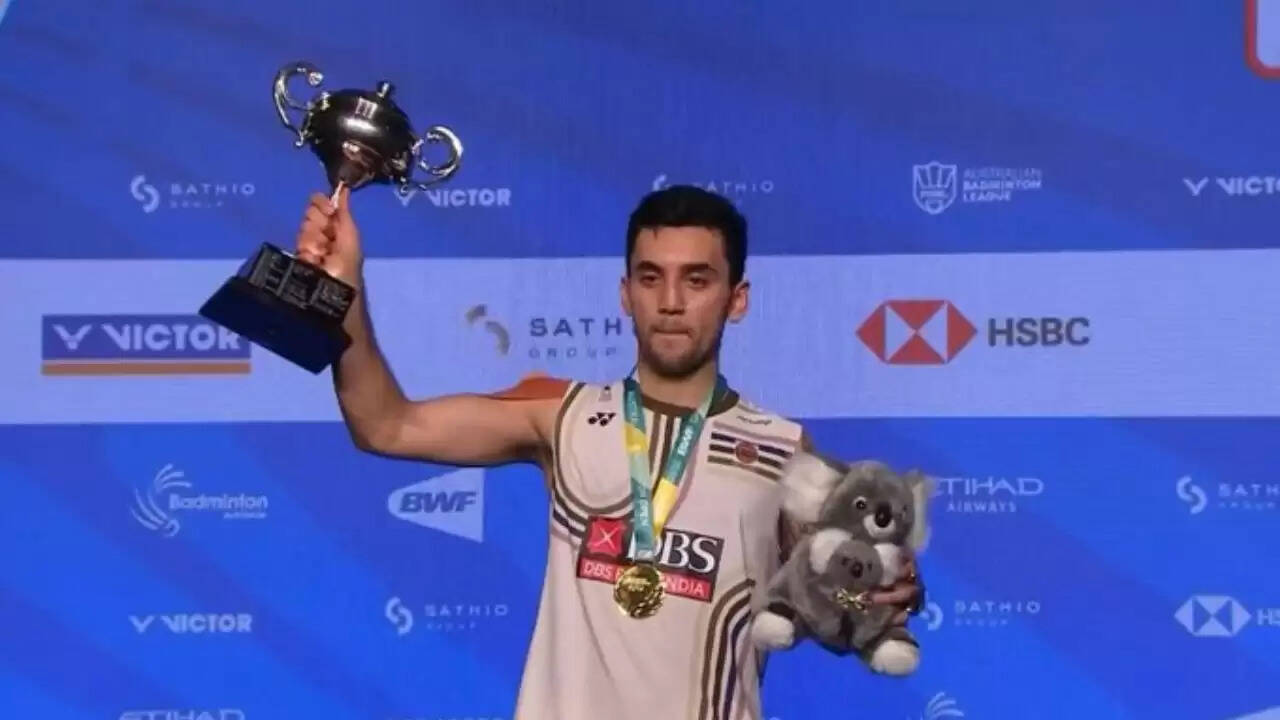 लक्ष्य सेन ने ऑस्ट्रेलियन ओपन में जीता पुरुष एकल खिताब