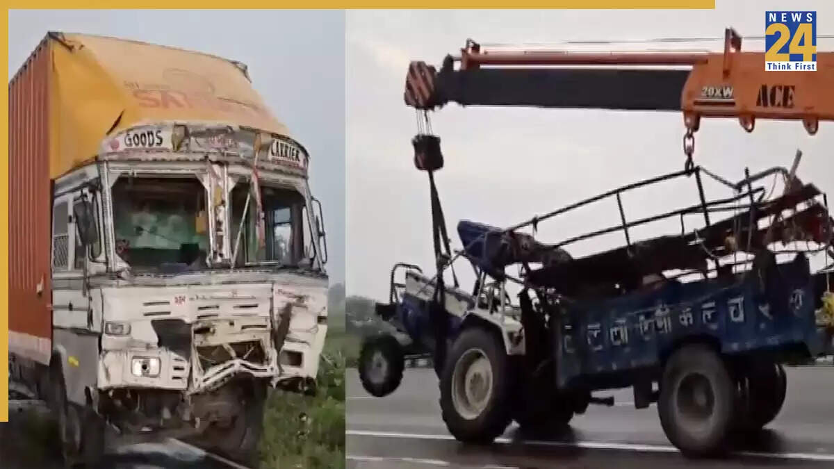बुलंदशहर में श्रद्धालुओं से भरे ट्रैक्टर का बड़ा हादसा, 8 की मौत