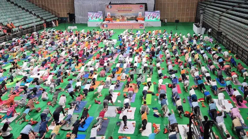 दिल्ली में 'भारत योग यात्रा' का भव्य आयोजन: योग और आध्यात्म का संगम