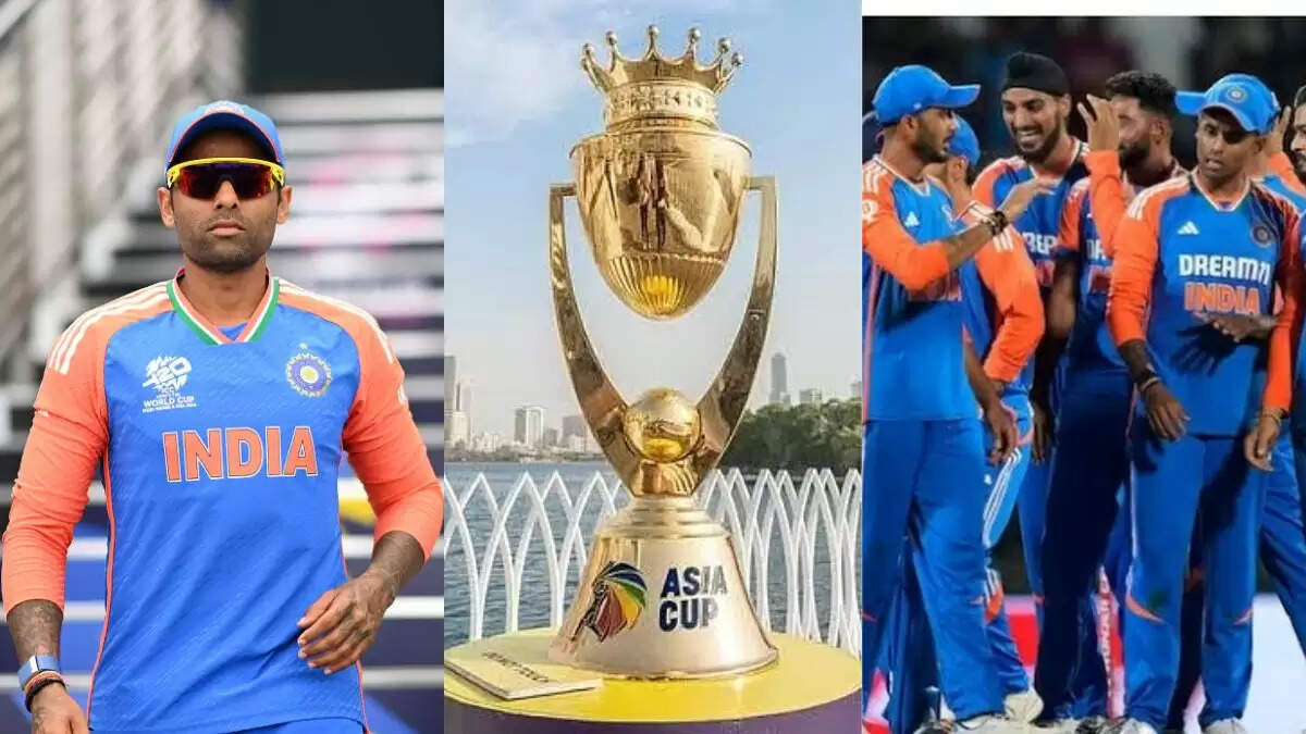 एशिया कप 2025 के लिए टीम इंडिया की संभावित टीम का ऐलान, सूर्या करेंगे कप्तानी