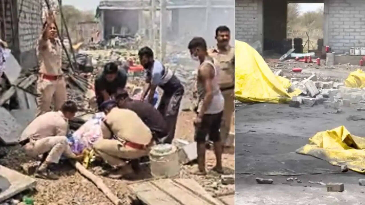 देवास में पटाखा फैक्ट्री में विस्फोट, तीन मजदूरों की मौत