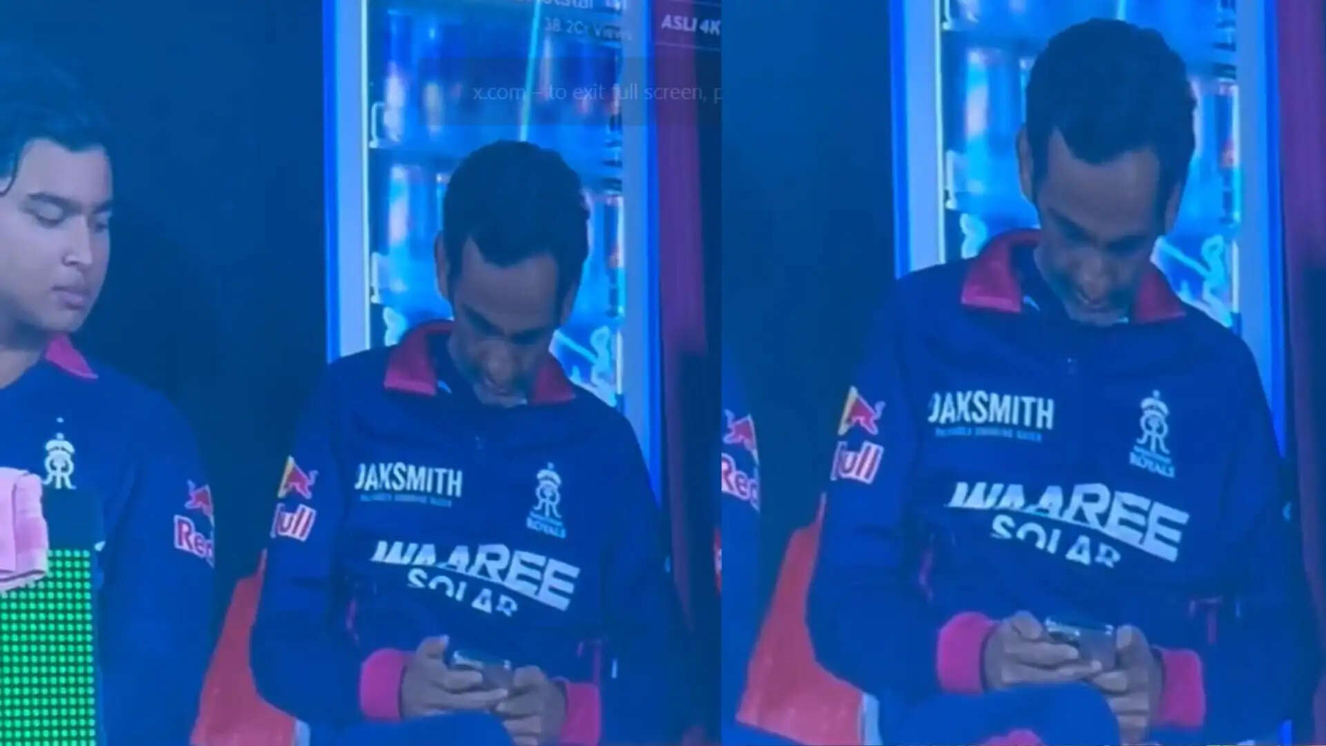 राजस्थान रॉयल्स के मैनेजर पर मोबाइल उपयोग का विवाद