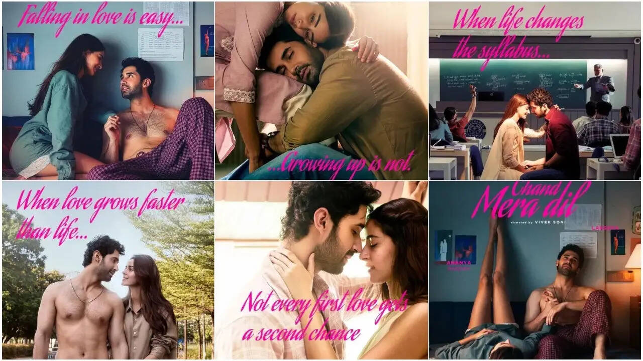 चांद मेरा दिल: अनन्या पांडे और लक्ष्य की नई रोमांटिक फिल्म का फर्स्ट लुक