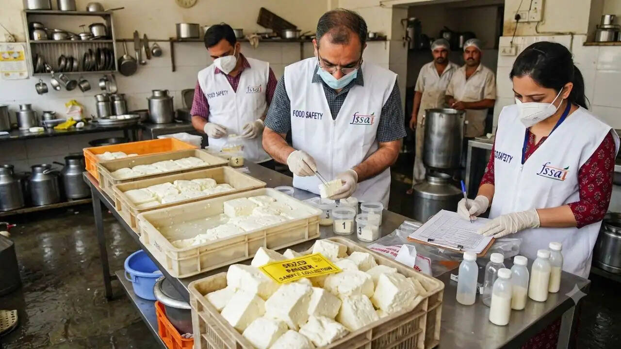 जालंधर में खाद्य सुरक्षा जांच: 75 किलो संदिग्ध पनीर जब्त