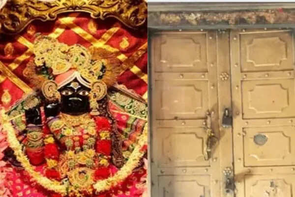 धनतेरस पर मथुरा में बांके बिहारी मंदिर का खजाना खोला गया