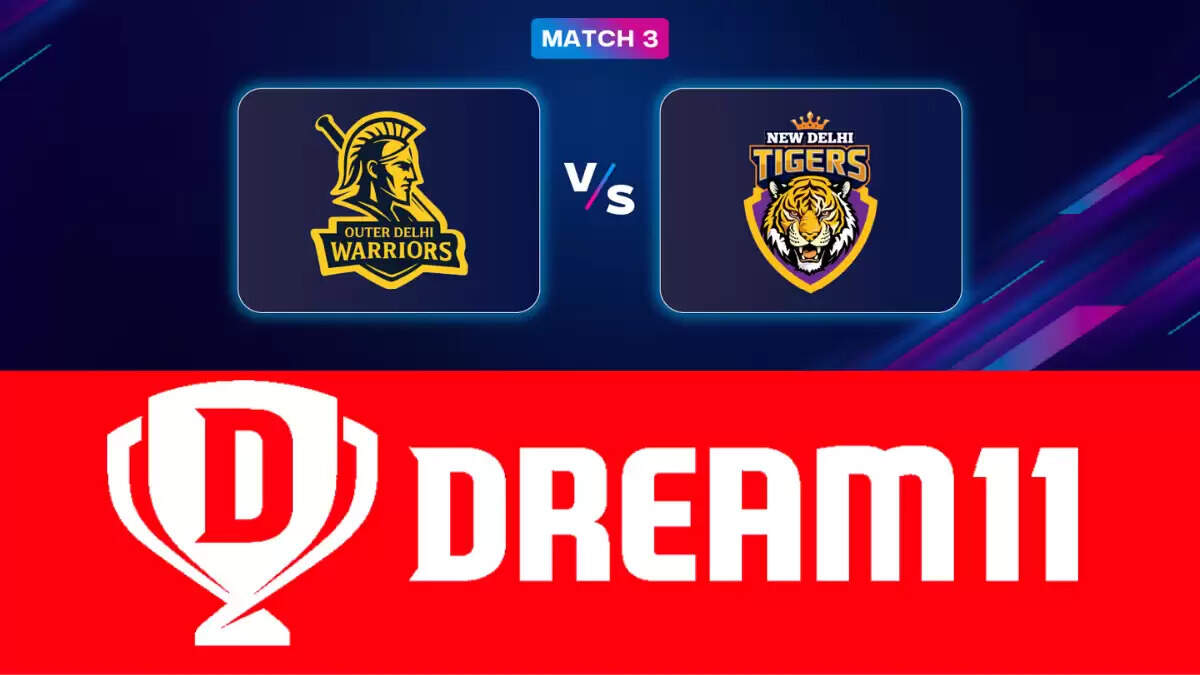 दिल्ली प्रीमियर लीग 2025: Outer Delhi Warriors बनाम New Delhi Tigers के लिए Dream11 टीम