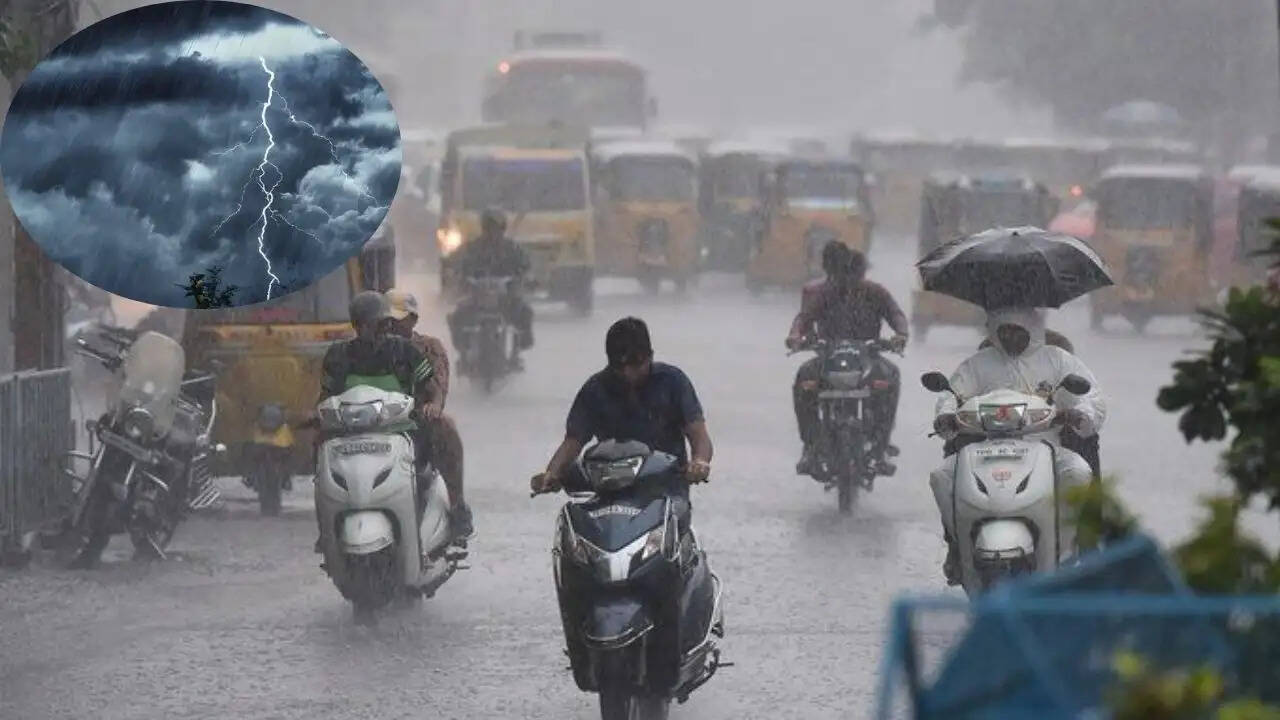 भारत में मौसम में अचानक बदलाव: 13 राज्यों में बारिश और आंधी की चेतावनी
