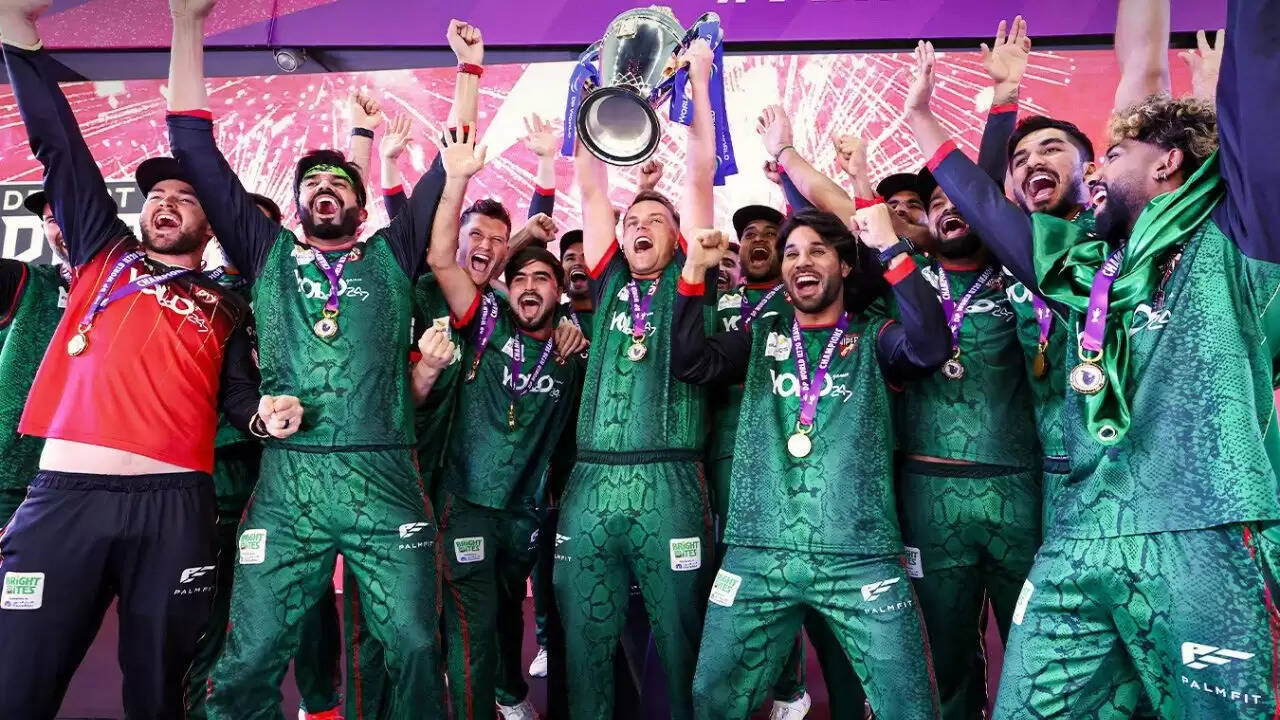 डेजर्ट वाइपर्स ने पहली बार ILT20 का खिताब जीता