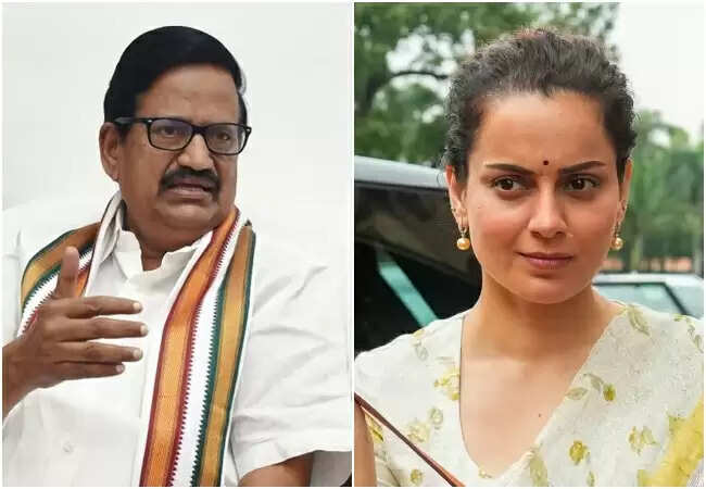 कंगना रनौत पर कांग्रेस नेता का विवादास्पद बयान: थप्पड़ मारने की अपील