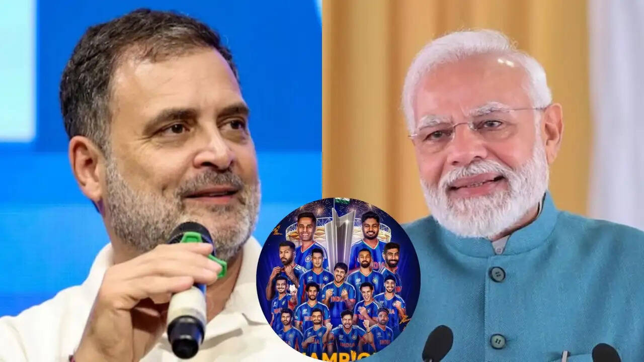 भारत की ऐतिहासिक जीत: पीएम मोदी और राहुल गांधी ने टीम इंडिया को दी बधाई