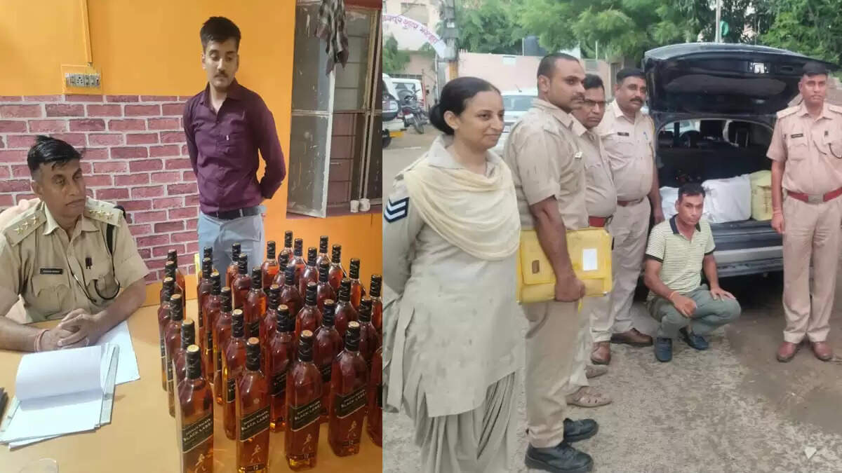 जयपुर में नकली शराब रैकेट का भंडाफोड़, सेना की छवि को खतरा
