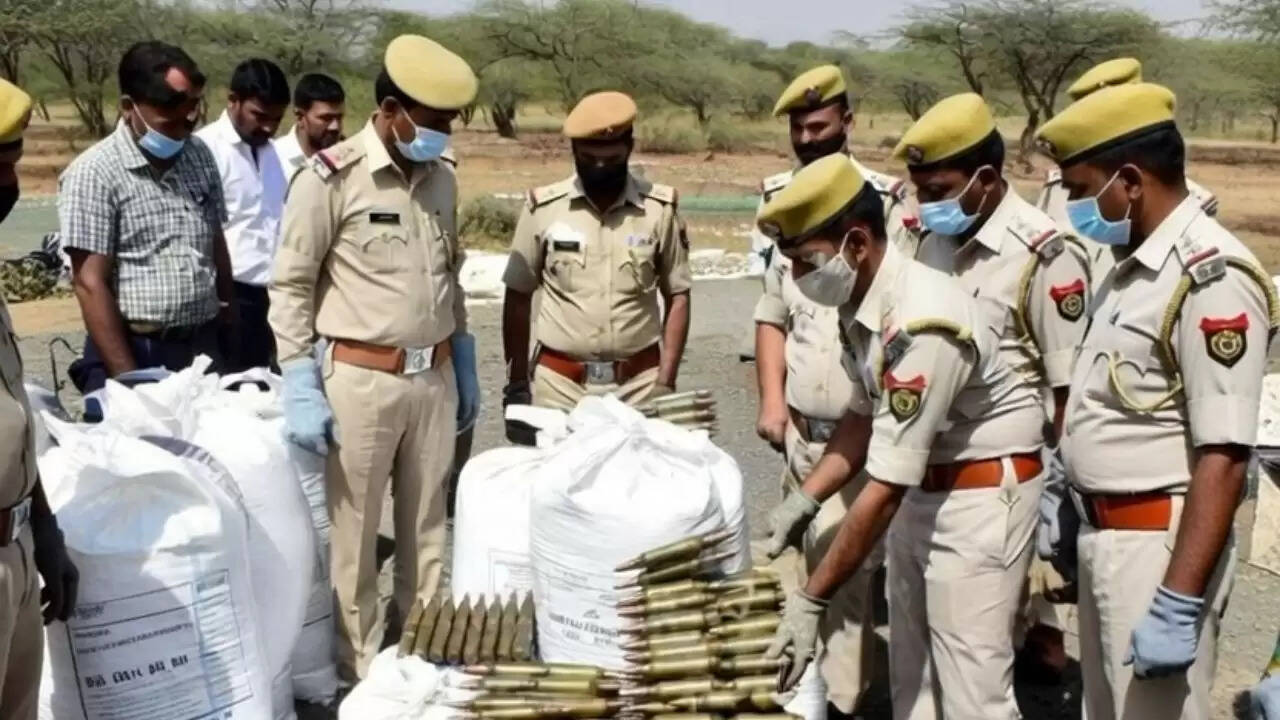 राजस्थान पुलिस ने नए साल से पहले विस्फोटक सामग्री की बरामदगी की