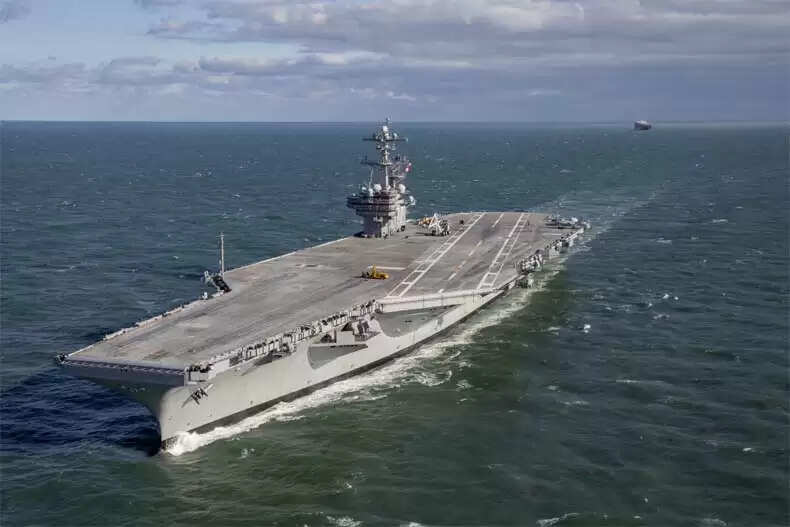 USS George Bush: अमेरिकी युद्धपोत ने हूती विद्रोहियों के खतरे से बचने के लिए बदला मार्ग