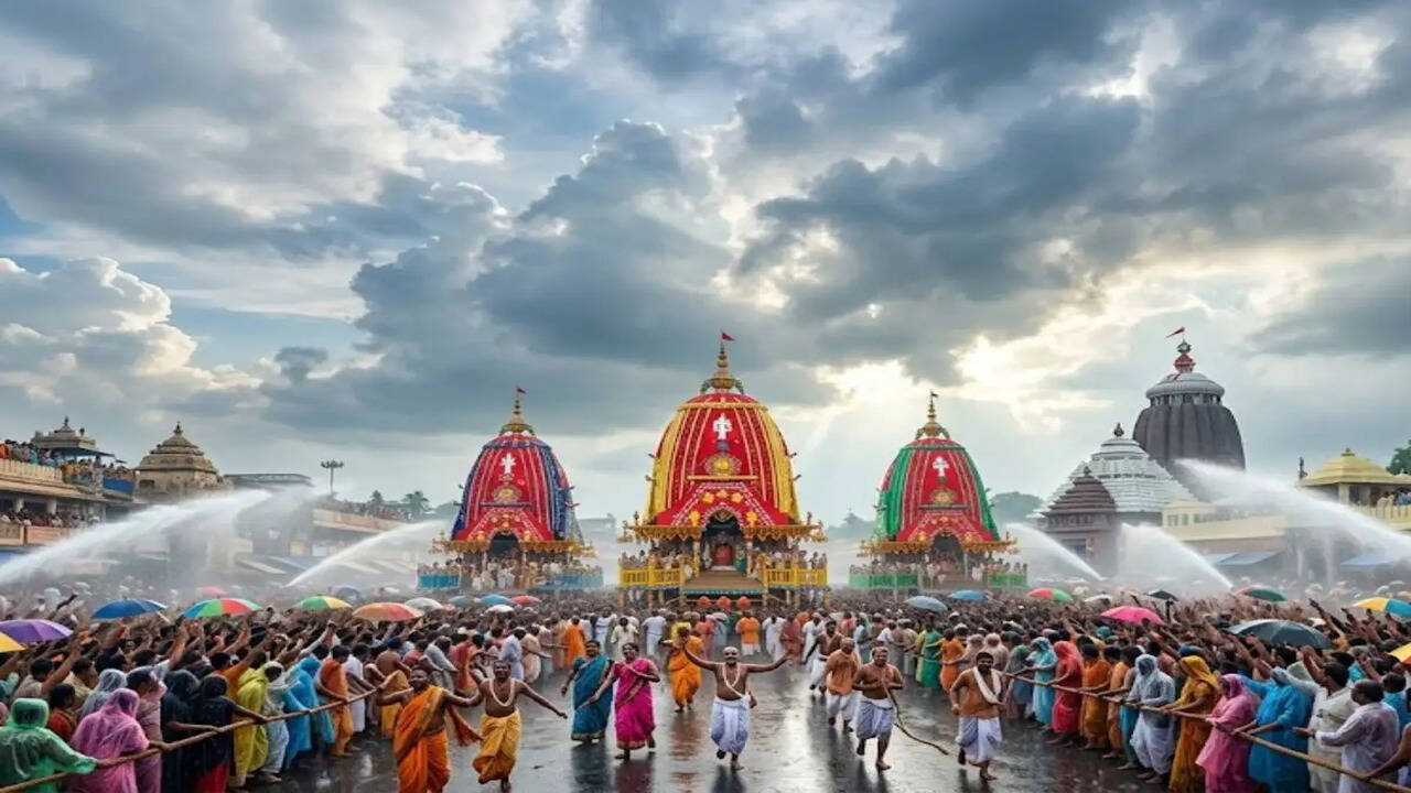 2026 जगन्नाथ रथ यात्रा के लिए मौसम की चेतावनी: भारी बारिश का अलर्ट