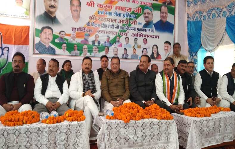 कांग्रेस प्रदेश अध्यक्ष और नेता प्रतिपक्ष ने सरकार की खामियों को गिनाया