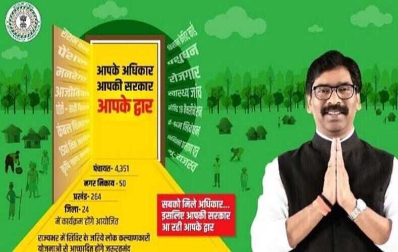 रांची नगर निगम के वार्डों में आपकी योजना-आपकी सरकार-आपके द्वार कार्यक्रम 24 से