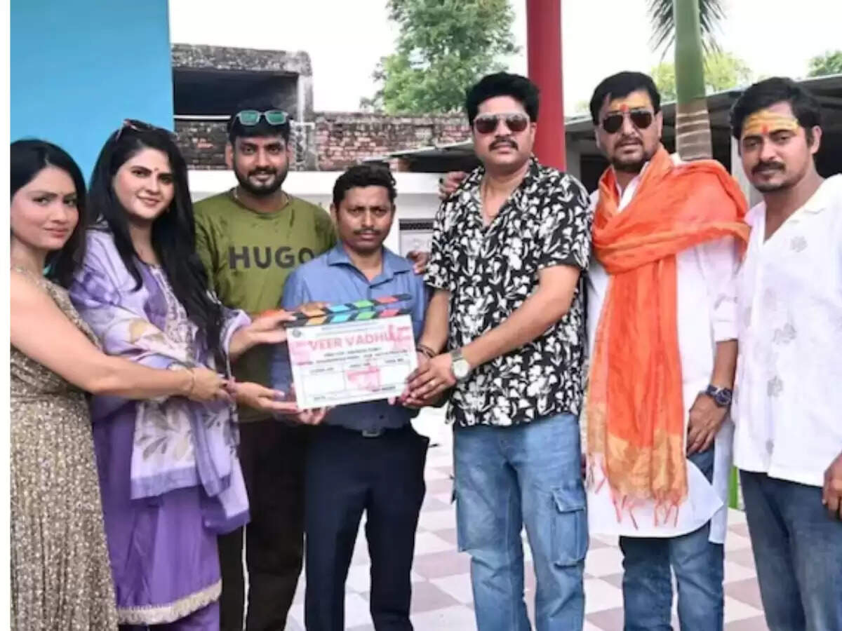 भोजपुरी फिल्म 'वीर वधू' की शूटिंग शुरू, चांदनी सिंह का नया प्रोजेक्ट
