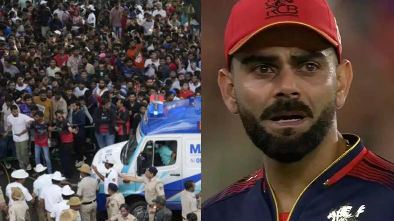 RCB की चैंपियनशिप जीत के बाद चिन्नास्वामी स्टेडियम में भगदड़ की घटना
