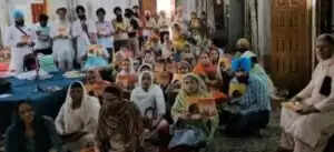 गुरुद्वारा शीशगंज साहिब में 350 सहज पाठ की सेवा का शुभारंभ