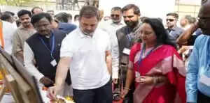 राहुल गांधी का रायबरेली दौरा: कांग्रेस कार्यकर्ताओं से मुलाकात