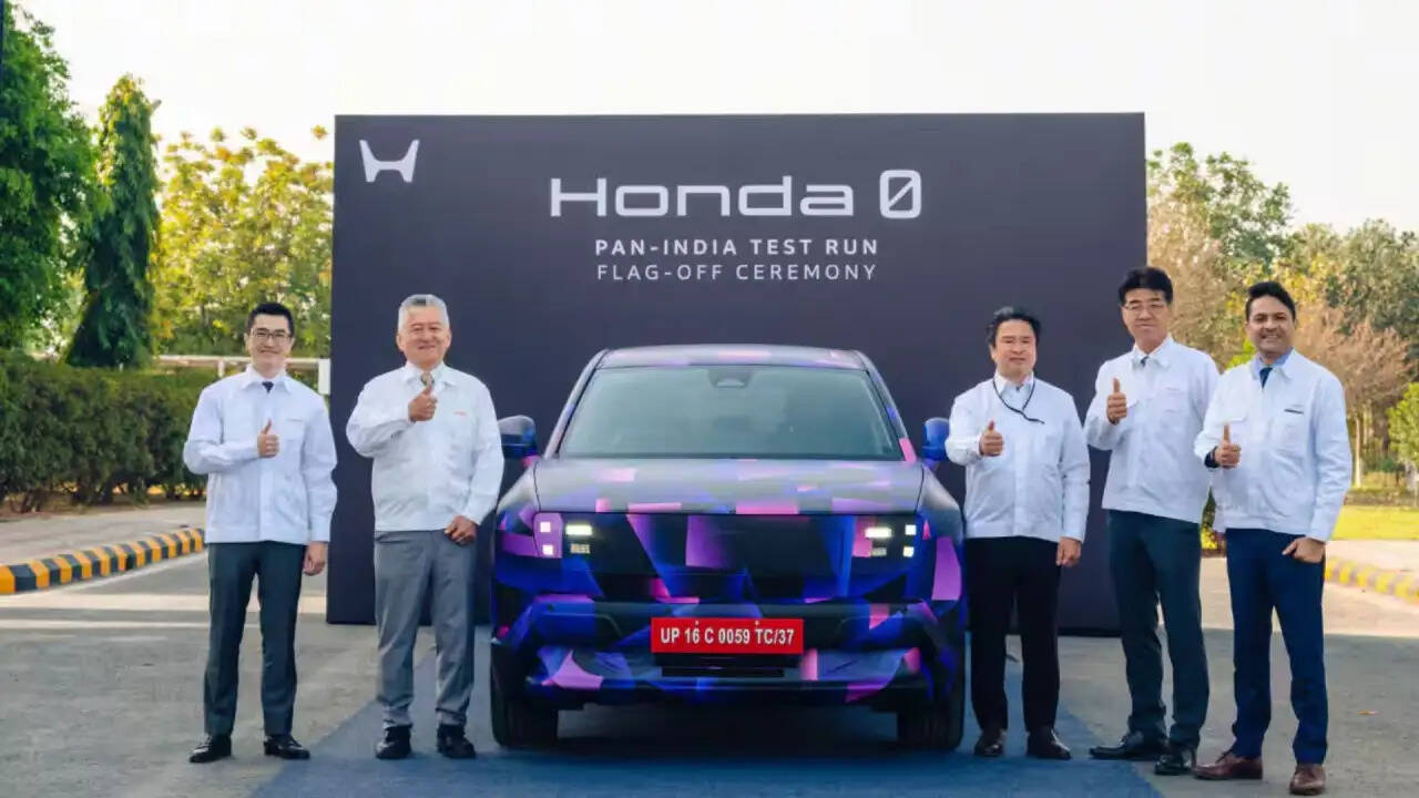 Honda Cars India की पहली इलेक्ट्रिक SUV का टेस्टिंग कार्यक्रम शुरू