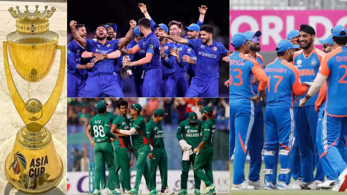 एशिया कप 2025 के लिए बांग्लादेश और अफगानिस्तान की टीमों का ऐलान, भारत के मुकाबले कमजोर